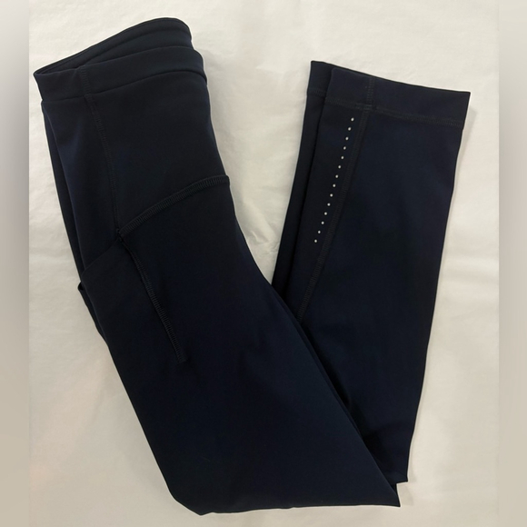 Lululemon Swift Speed High‑Rise Crop 21″ | True Navy | Size 0 | EUC - Picture 4 of 5